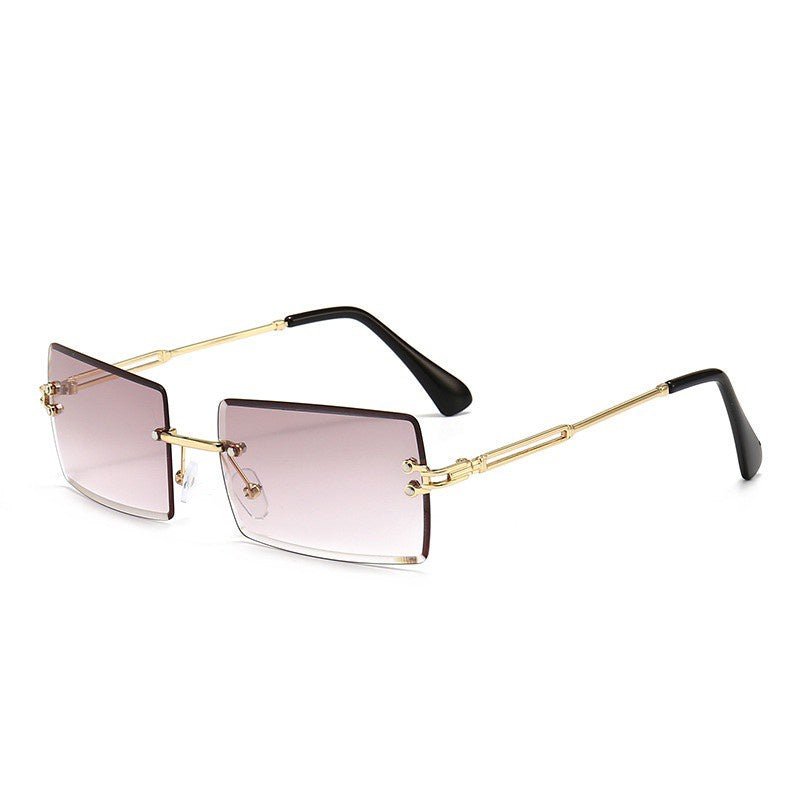 Lunettes de Soleil Rectangulaires pour Femmes - Mode Européenne