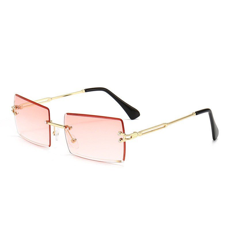 Lunettes de Soleil Rectangulaires pour Femmes - Mode Européenne