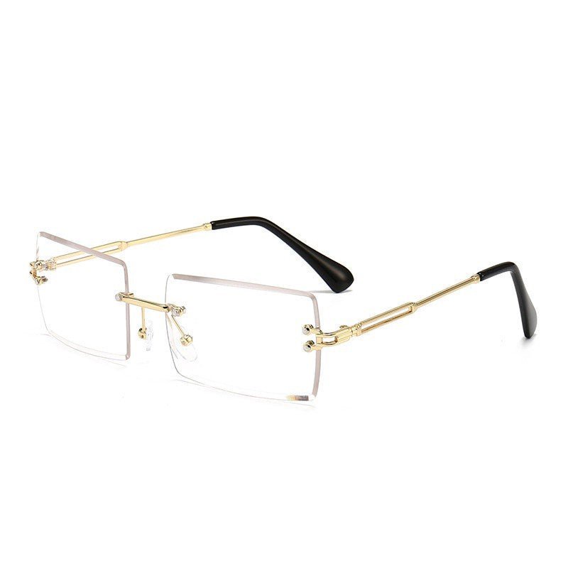 Lunettes de Soleil Rectangulaires pour Femmes - Mode Européenne