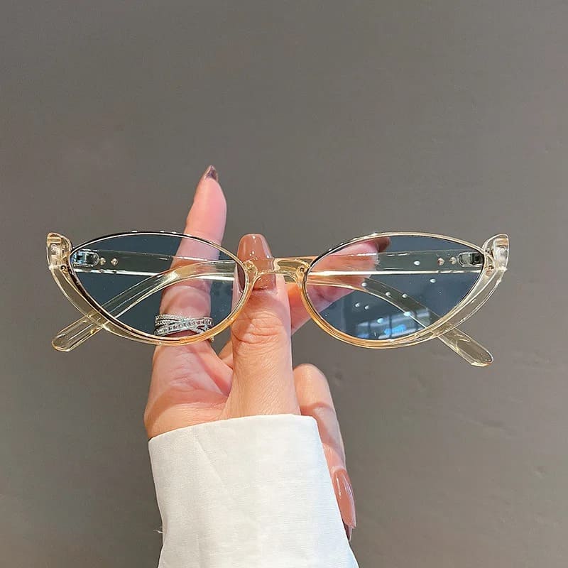 Lunettes de Soleil Ovales Petites pour Femmes - Mode Actuelle