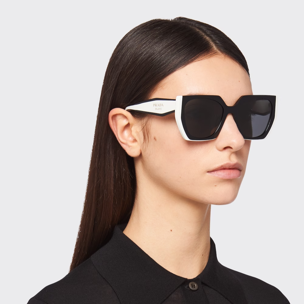Lunettes de Soleil Rectangulaires Ultra Légères Classiques PR