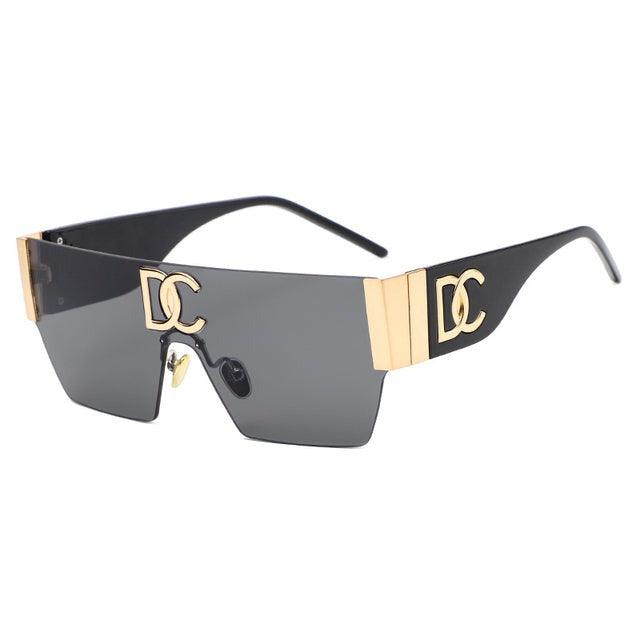 Lunettes de Soleil Carrées de Luxe pour Femmes