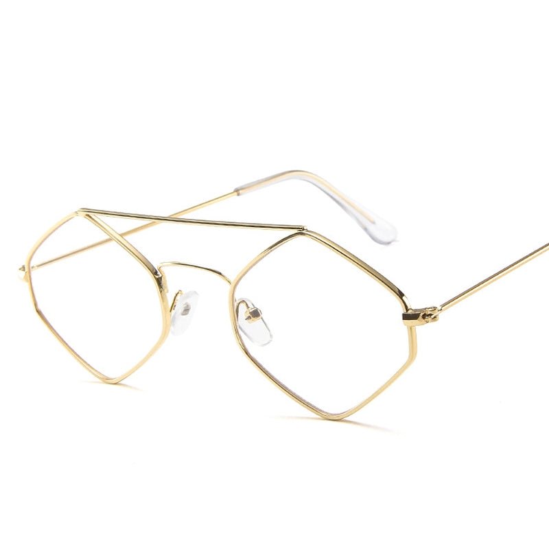 Lunettes de Soleil Élégantes en Métal pour Femmes