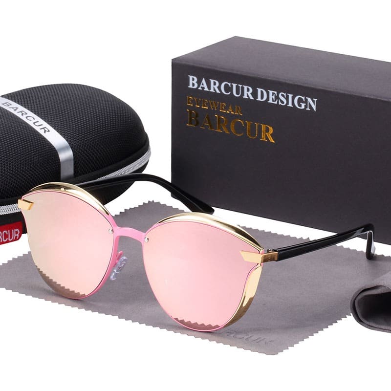Lunettes de Soleil Rondes Polarisées pour Femmes