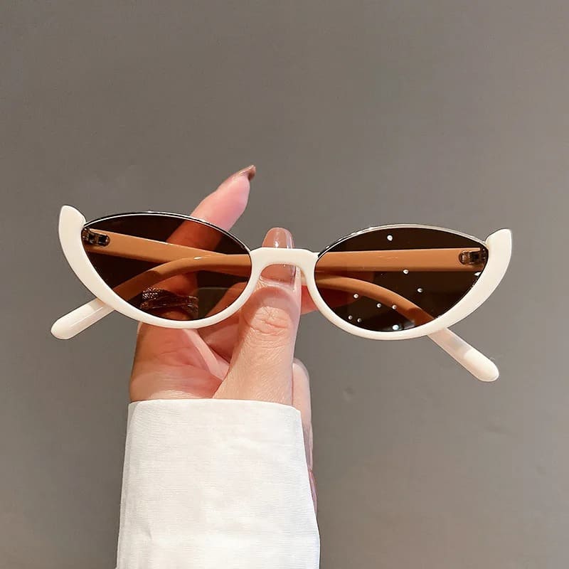 Lunettes de Soleil Ovales Petites pour Femmes - Mode Actuelle