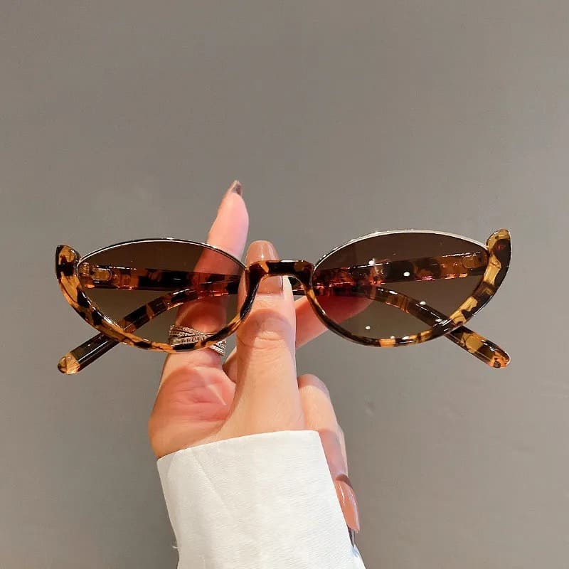 Lunettes de Soleil Ovales Petites pour Femmes - Mode Actuelle